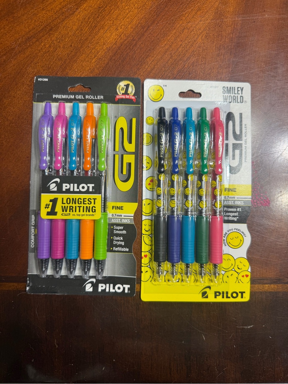 Multicolor Gel Roller Pen Set — Assorted Bright Colors